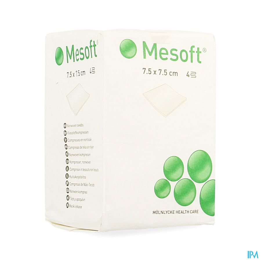 Mesoft S Cp N/st 4c 7,5x 7,5cm 100 157100 Mesoft S Cp N/st 4c 7,5x 7,5cm 100 157100