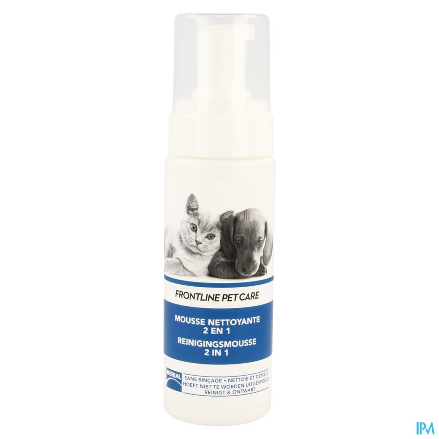 Frontline Pet Care Mousse Nettoyant 2en1 150ml