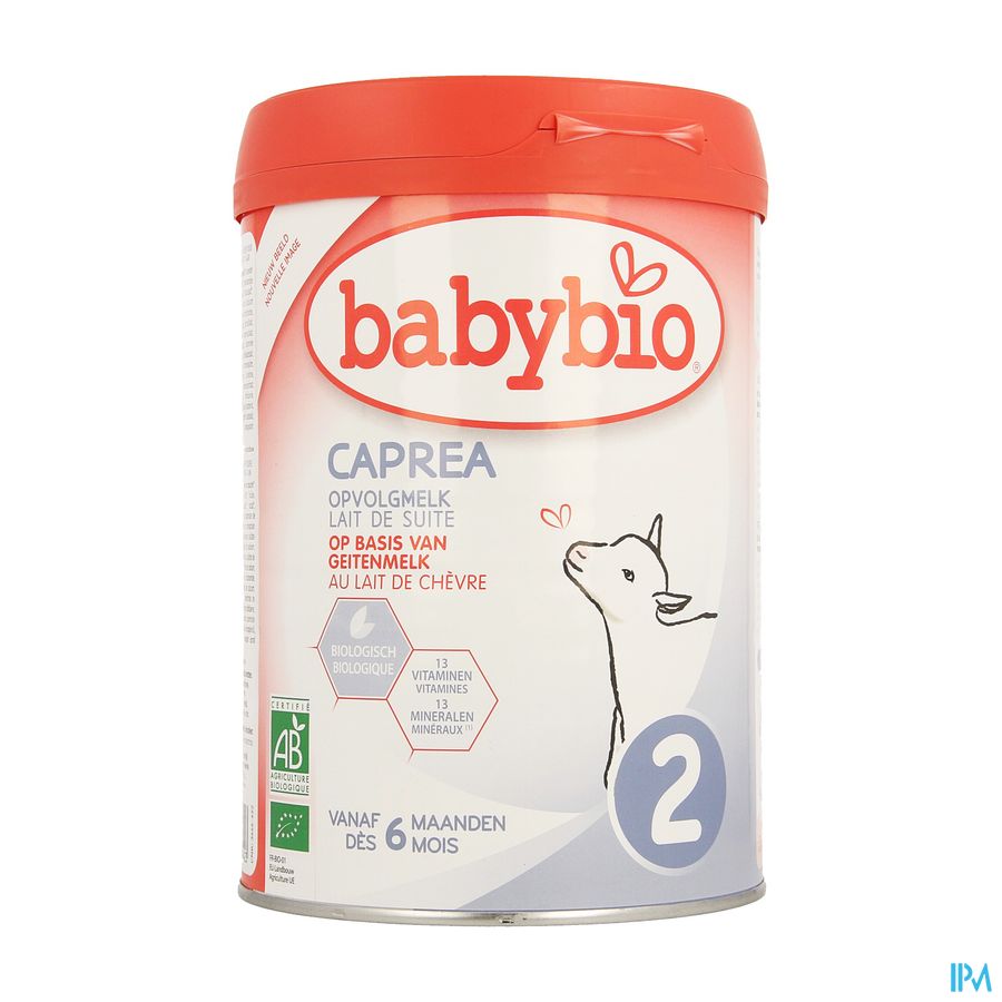 Babybio Caprea 2 Geitenmelk 900g Babybio Caprea 2 Geitenmelk 900g