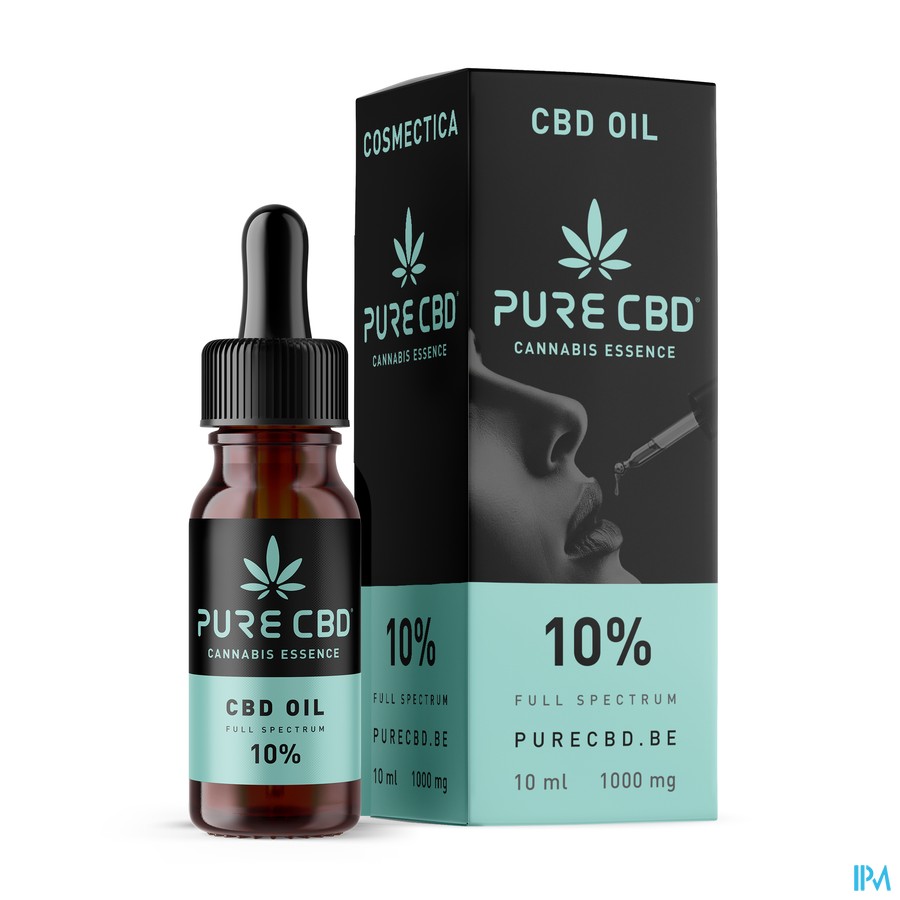 Pure Cbd Oil Full Spectrum 10% 10ml