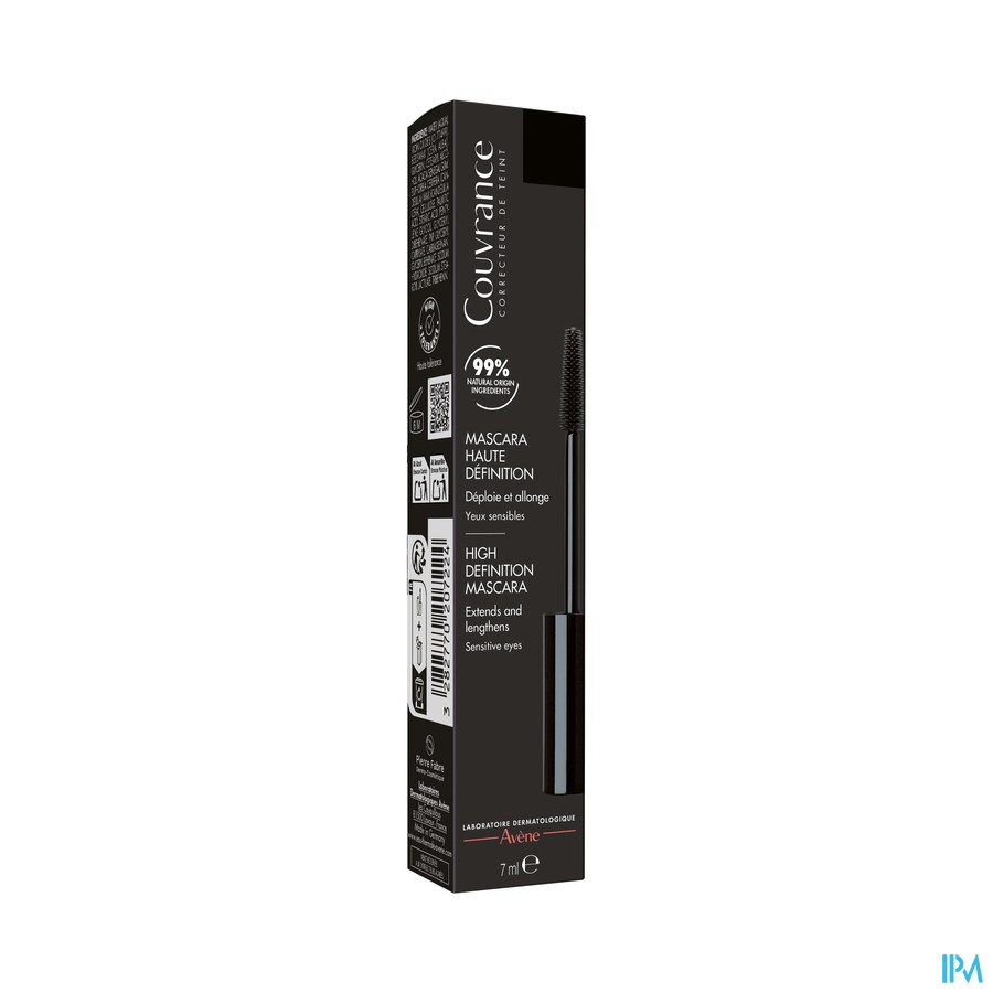 Avene Couvrance Mascara Haute Definition Noir 7ml