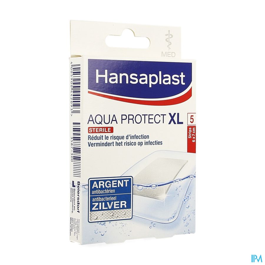 Hansaplast Aqua Protect Strips Xl 5 Hansaplast Aqua Protect Strips Xl 5