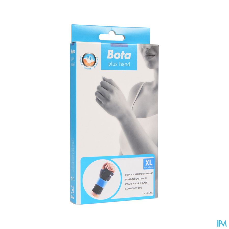 Bota Handpolsband 201 Zwart Universeel Xl Bota Handpolsband 201 Zwart Universeel Xl