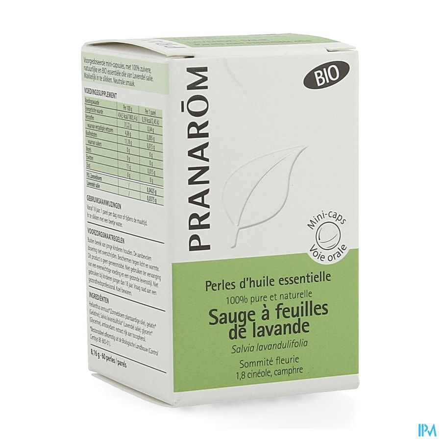 Perles Bio Sauge Fe Lav Hle Ess 60 Perles Bio Sauge Fe Lav Hle Ess 60
