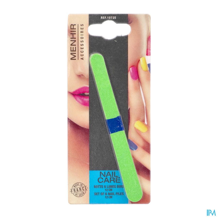Botte 6 Limes Bois 12cm Botte 6 Limes Bois 12cm