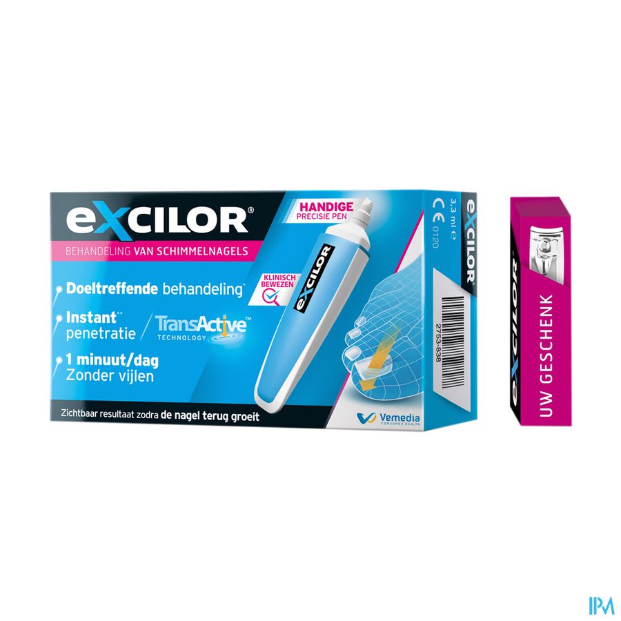 Excilor Behandeling Schimmelnagels Pen + Geschenk Excilor Behandeling Schimmelnagels Pen + Geschenk