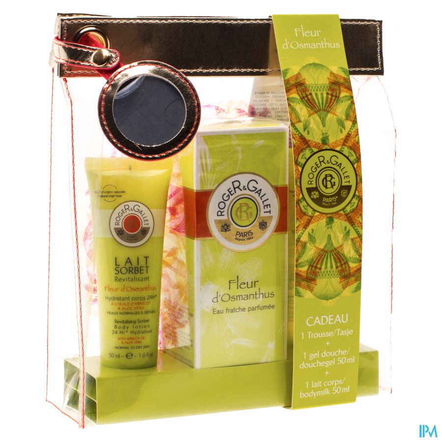Roger&gallet Coffret Noel Fl.osmanthus 100+50+50ml