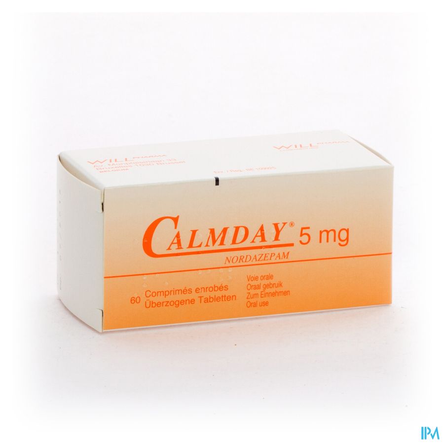 Calmday 5mg Drag 60x 5mg