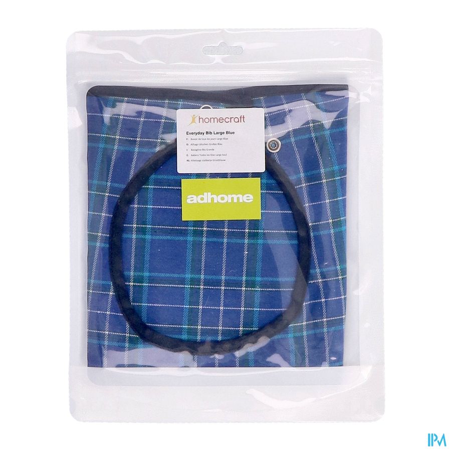 Bavoir Carreaux Economy l Bleu