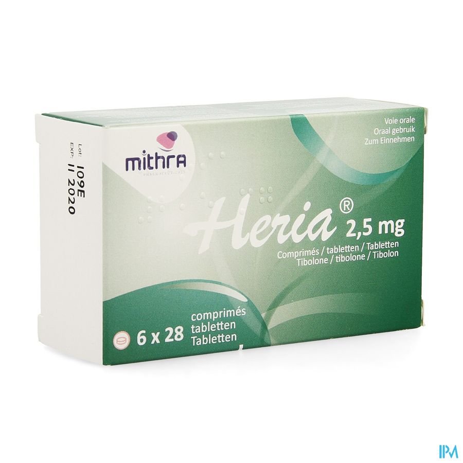 Heria 2,5mg Tabs 6x28 Impexeco Pip