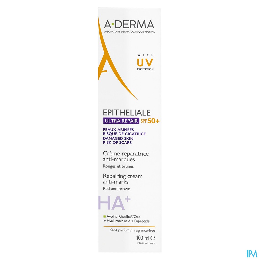 Aderma Epitheliale Creme Spf50+ A/vlekken 100ml
