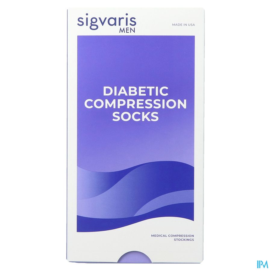 Sigvaris Diabetic Homme Chauss. Xl Short Blanc 2