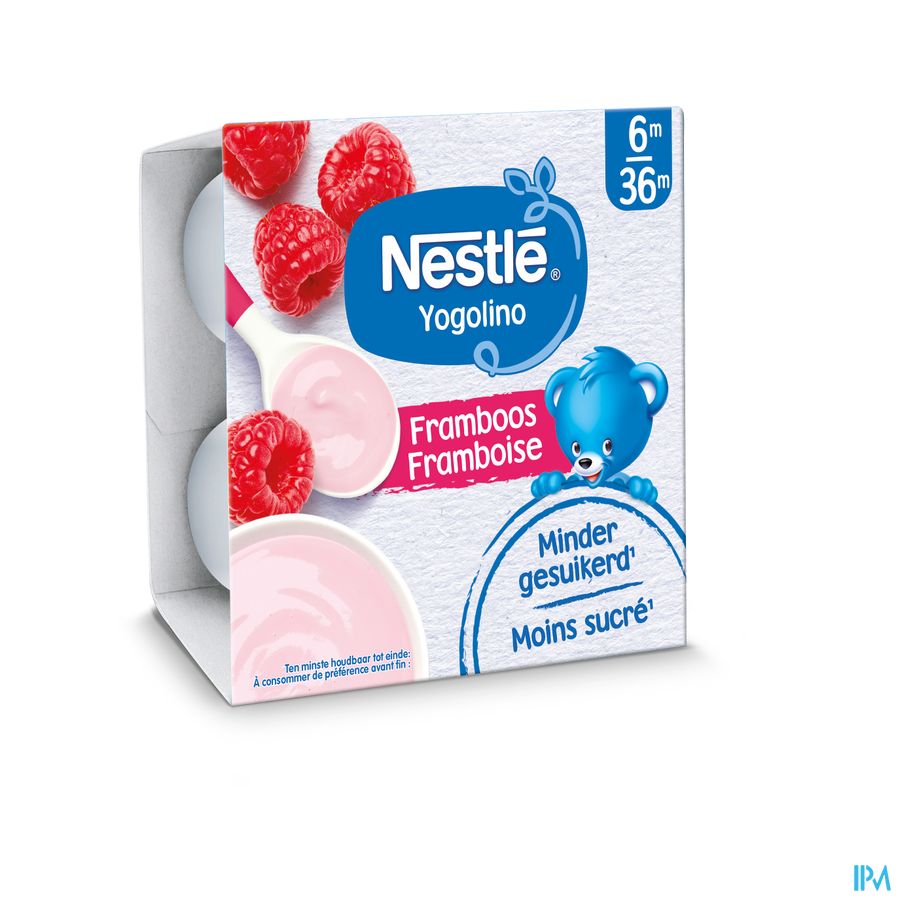 Nestle Baby Yogo Framboos 4x100g Nestle Baby Yogo Framboos 4x100g