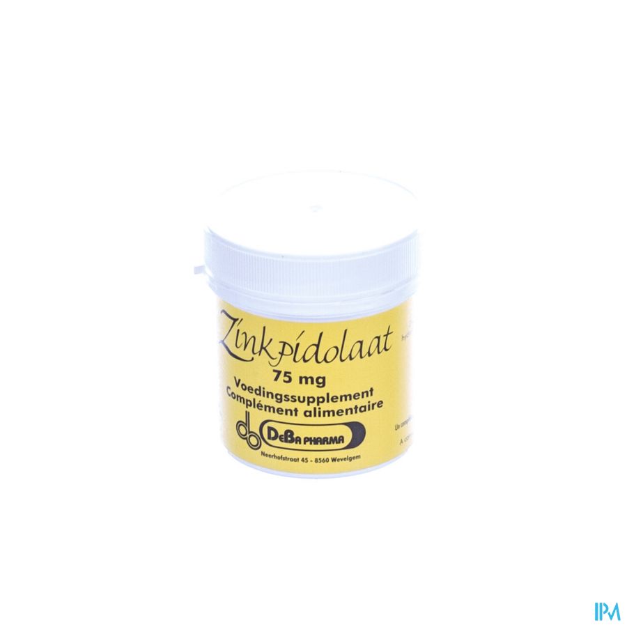 Zink Pidolaat V-caps 60x 75mg Deba 3