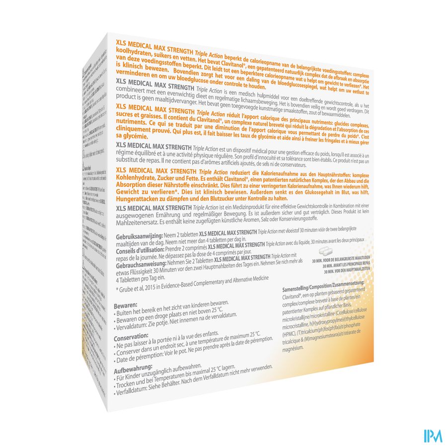 Xls Med. Maximum Strength Tabl 120 7