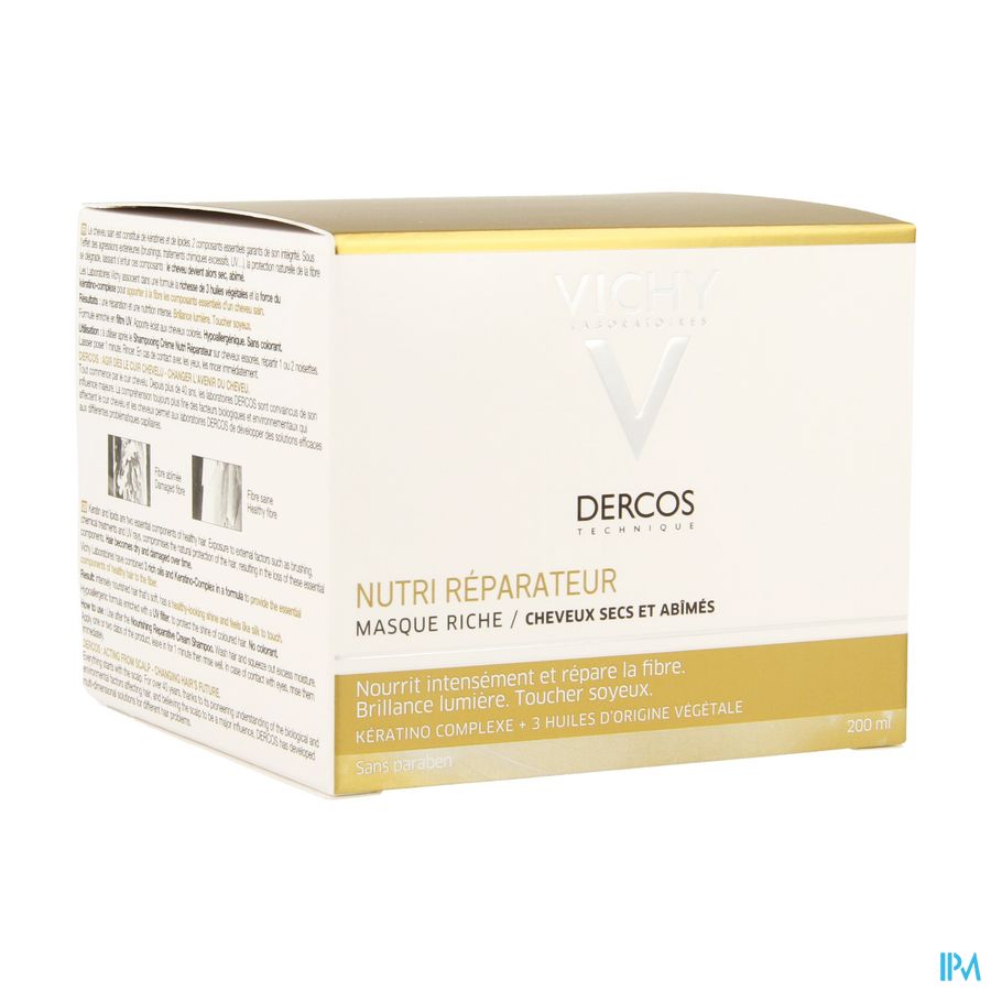 Vichy Dercos Nutrireparateur Masque 200ml Vichy Dercos Nutrireparateur Masque 200ml