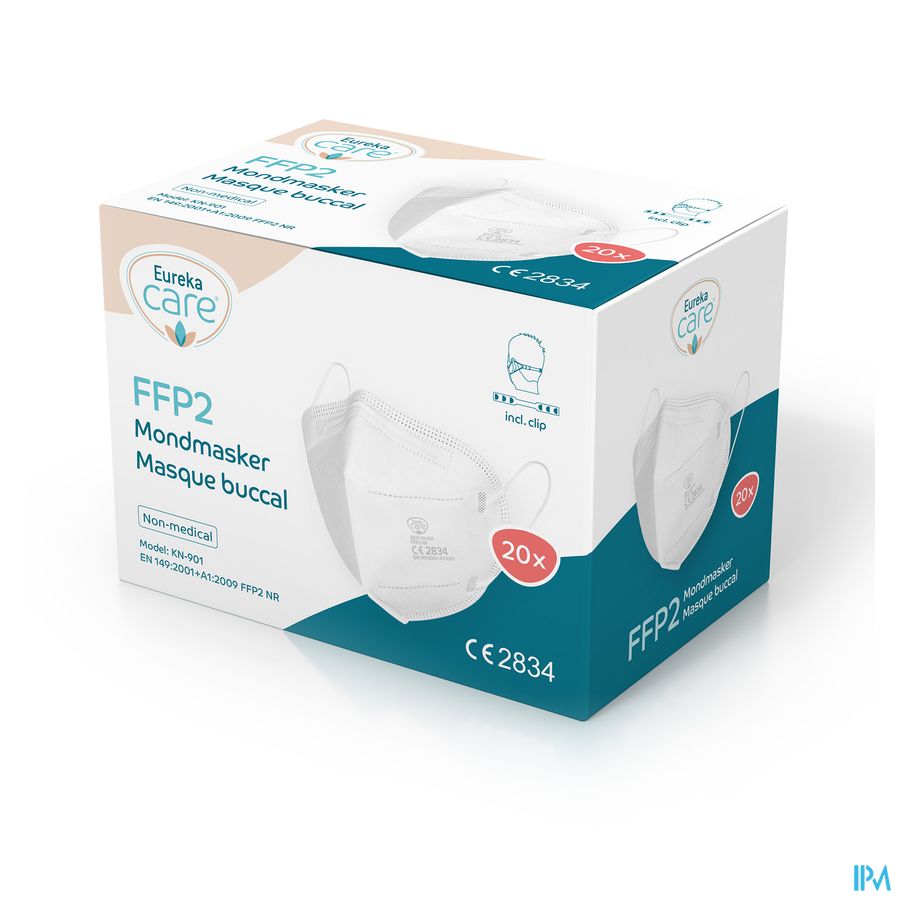 Eureka Care Mondmasker Ffp2 20 1