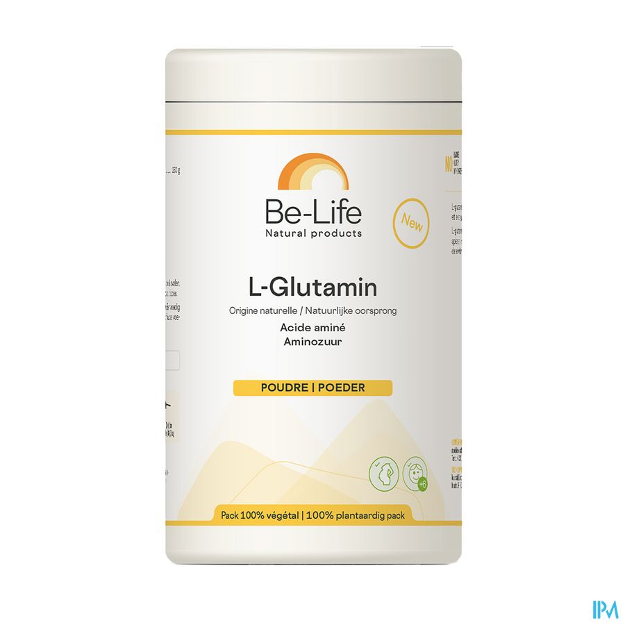 l-glutamin Poeder Be Life Pot 250g