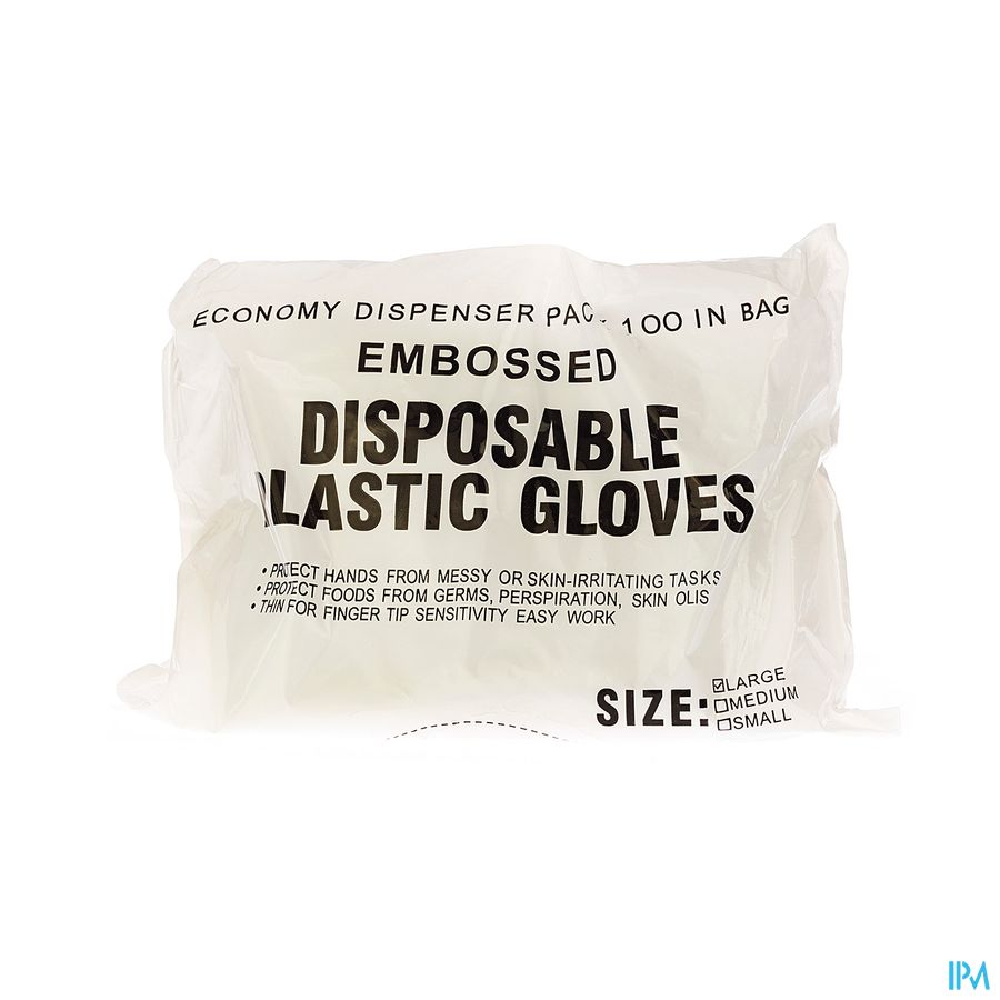 Wolf Handschoen Eenm.gebr. Plast 100 Wolf Handschoen Eenm.gebr. Plast 100