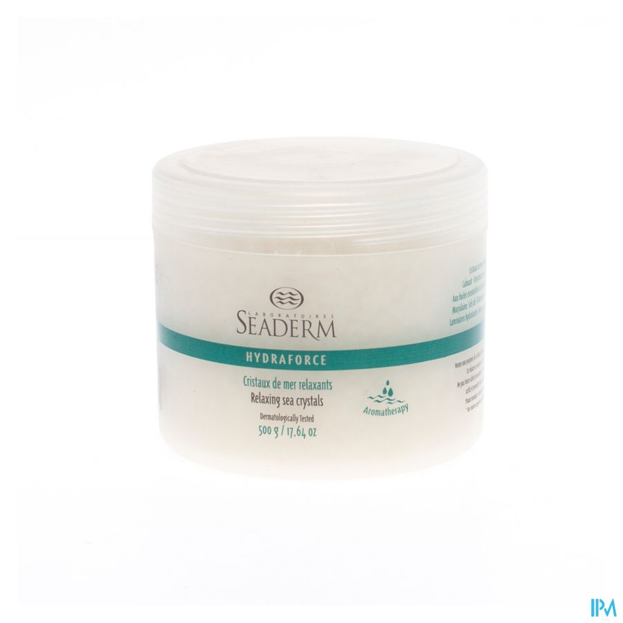 Seaderm Zeekristallen Ontspannend 500g Seaderm Zeekristallen Ontspannend 500g