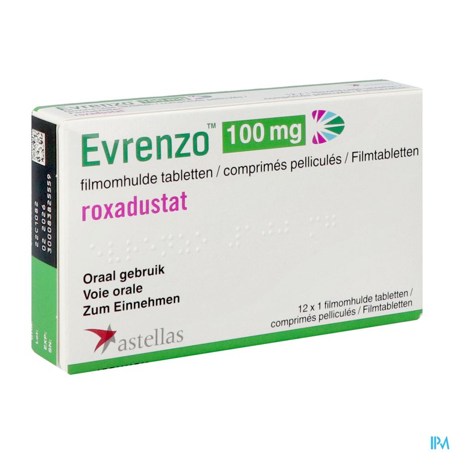 Evrenzo 100mg Comp Pell 12 X 1 Evrenzo 100mg Comp Pell 12 X 1