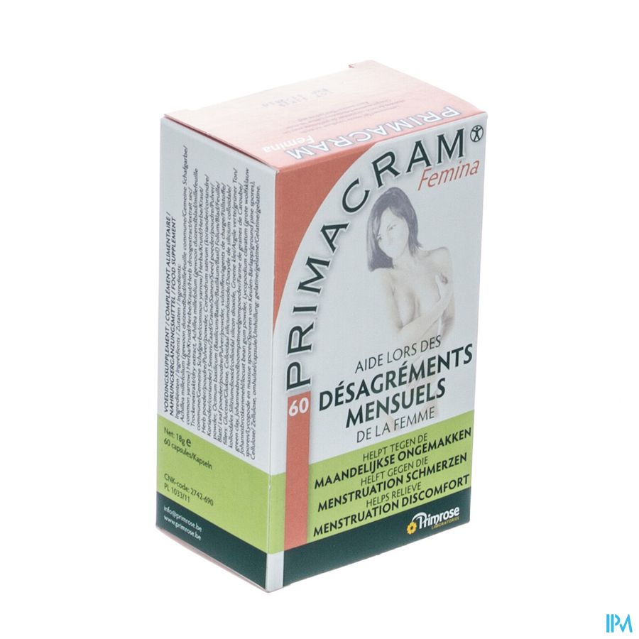 Primacram Femina Caps 60 Primacram Femina Caps 60