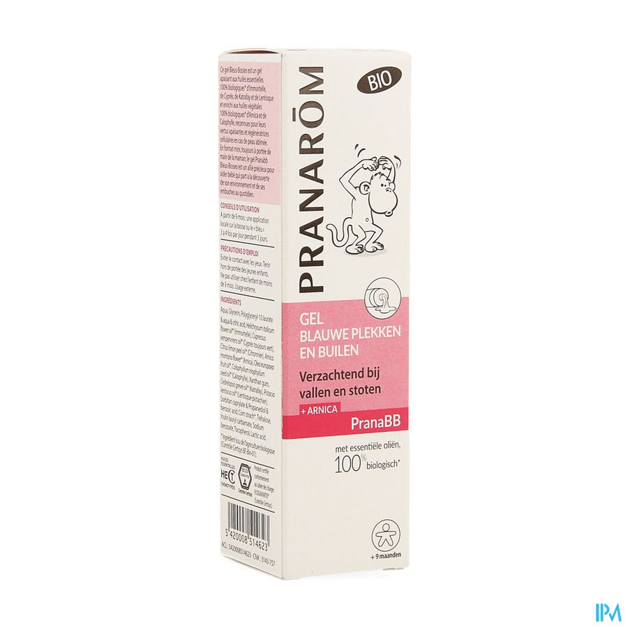Pranabb Blauwe Plekken-builen Gel Ess Olie Tb 15ml Pranabb Blauwe Plekken-builen Gel Ess Olie Tb 15ml