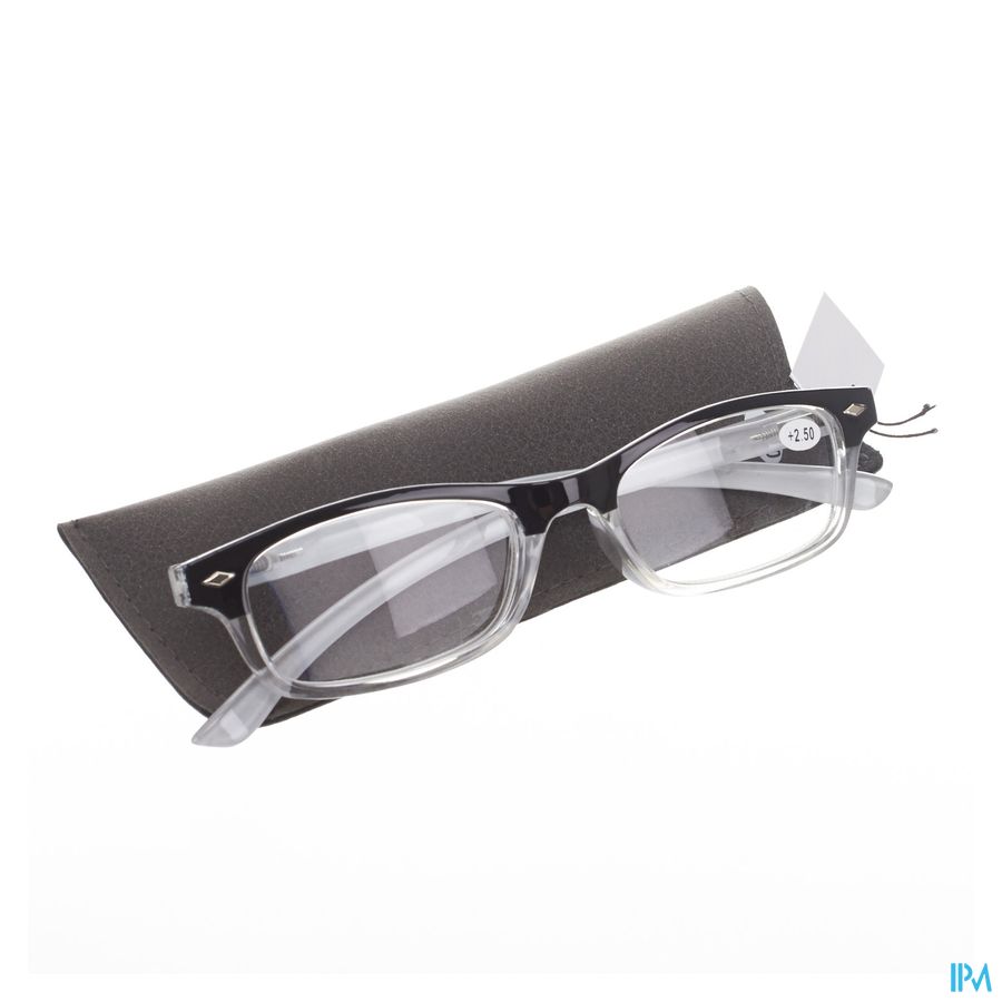 Pharmaglasses Leesbril Diop.+2.50 Grey