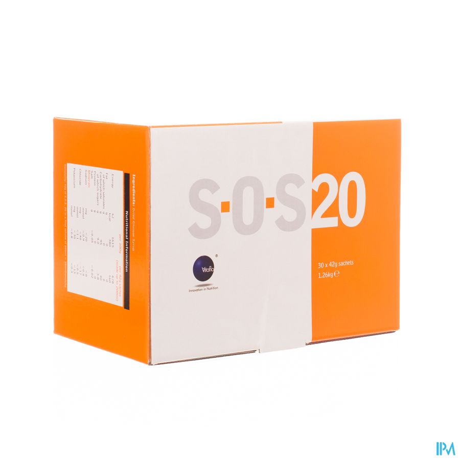 Sos 20 Pdr Zakje 30x42g Sos 20 Pdr Zakje 30x42g