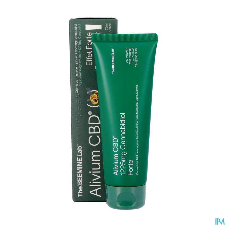 Beemine Lab Alivium Cbd Cr Massage Chaud&froid75ml 5