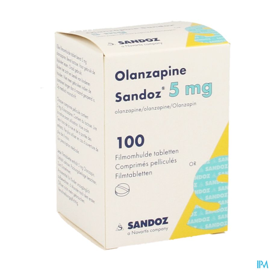 Olanzapine 5mg Sandoz Pot Filmom Tabl 100 Olanzapine 5mg Sandoz Pot Filmom Tabl 100
