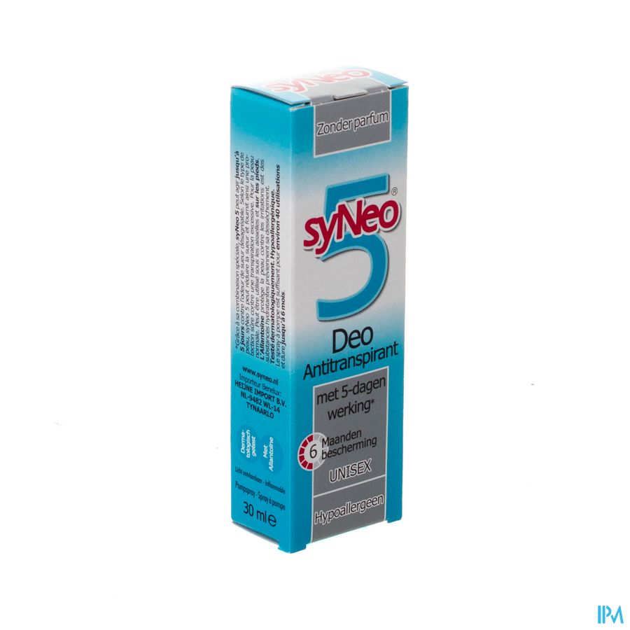 Syneo 5 Deo A/transpirant 30ml Syneo 5 Deo A/transpirant 30ml