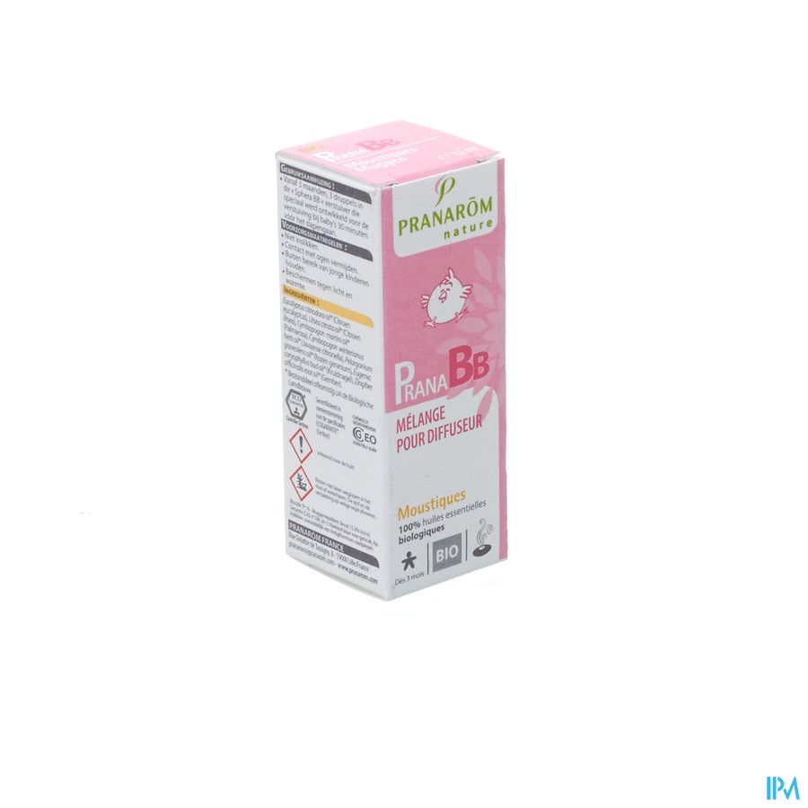 Pranabb Melange Hle Ess Pr Diffuseur Moustiq. 10ml Pranabb Melange Hle Ess Pr Diffuseur Moustiq. 10ml