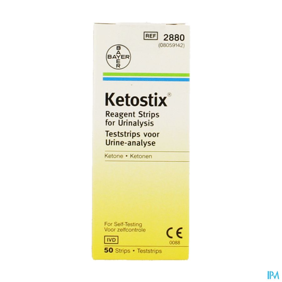 Ketostix Strips 50 A2880 B51 Ketostix Strips 50 A2880 B51