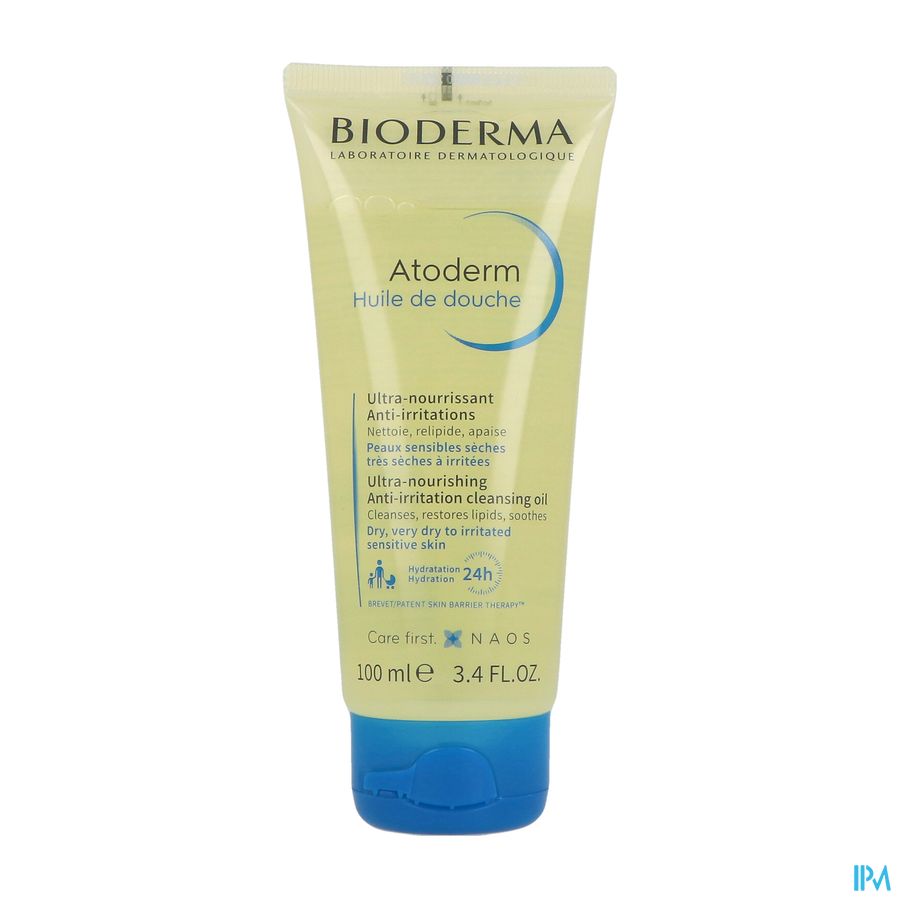 Bioderma Atoderm Huile Douche Tube 100ml 2