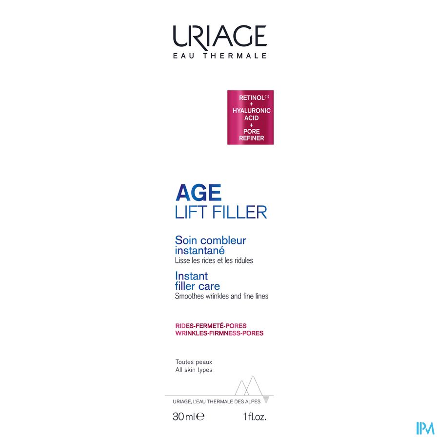 Uriage Age Soin Combleur Instantane 30ml 2