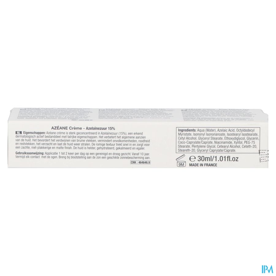 Azeane Creme Azelainezuur 15% 30ml 5