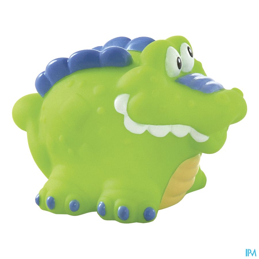 Nuby Spuitende badspeeltjes: Krokodil, Olifant en Eend - 4m+ 2