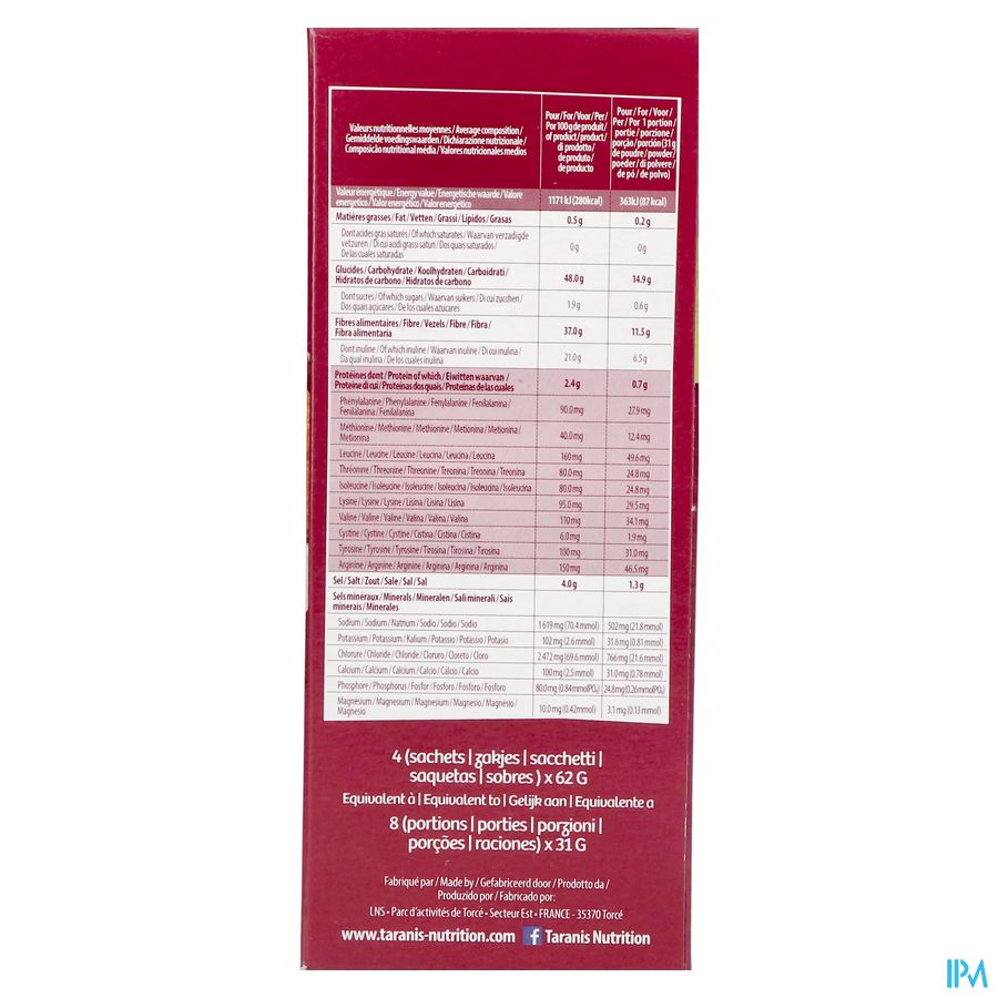 Taranis Visvervanger 4x62g 6