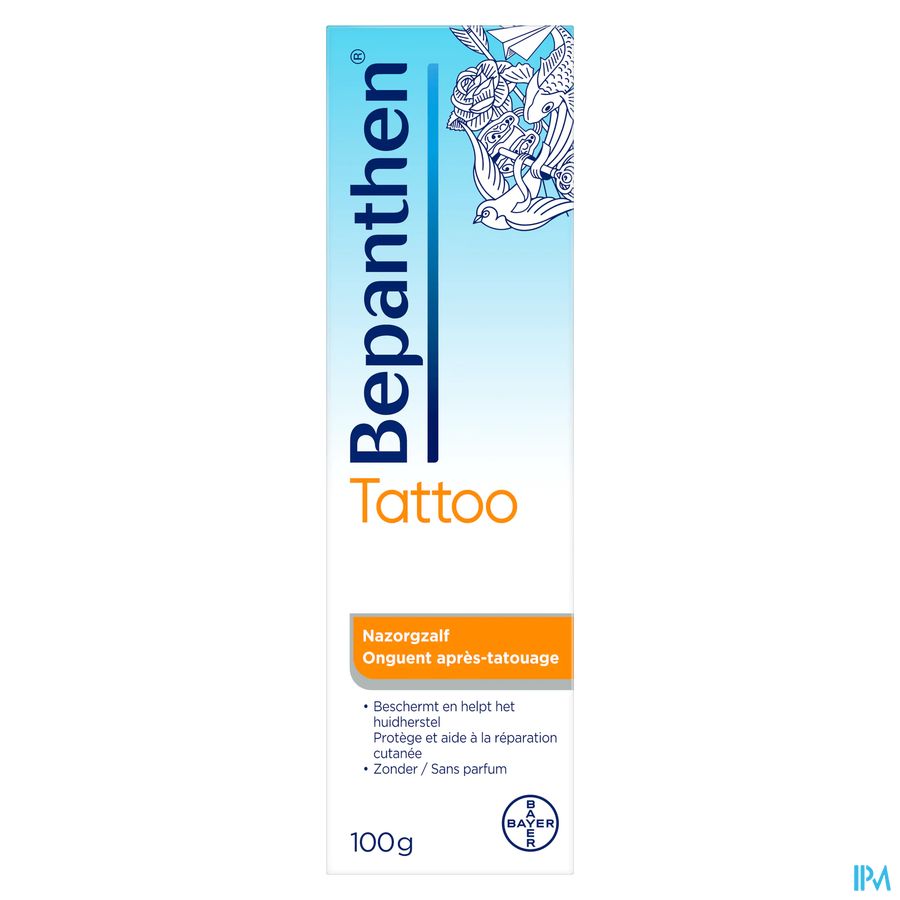 Bepanthen Tattoo Nazorgzalf 100g 1