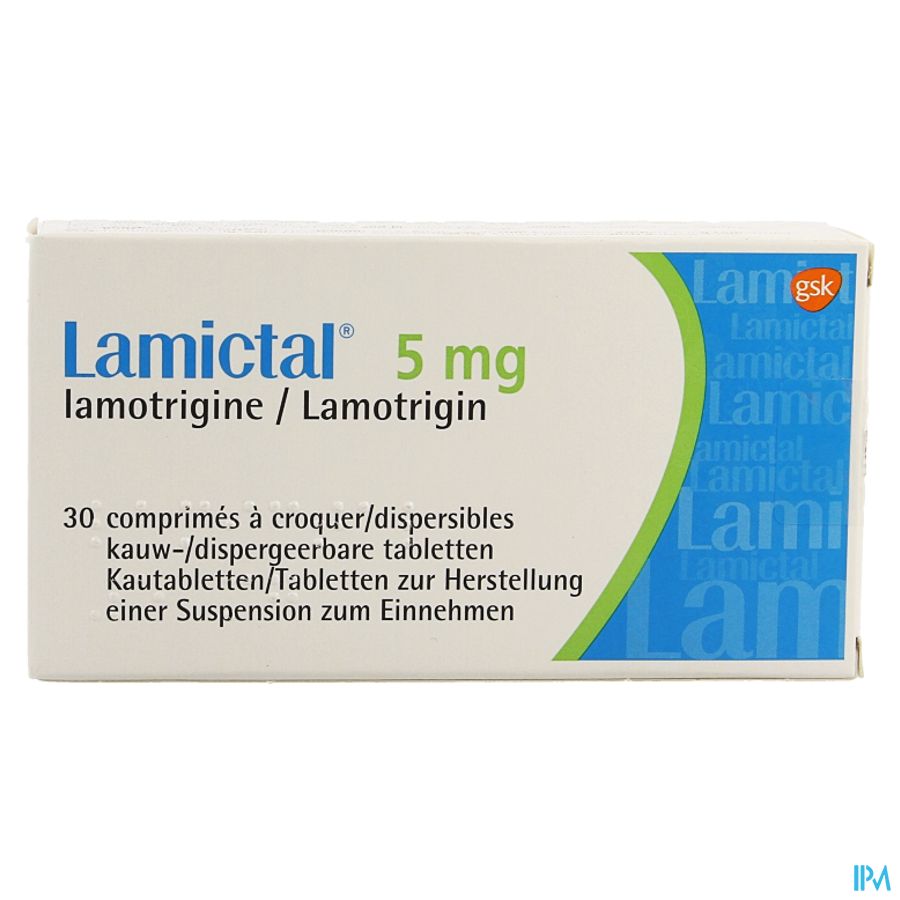 Lamictal Disp Tabl 30 X 5mg Blister