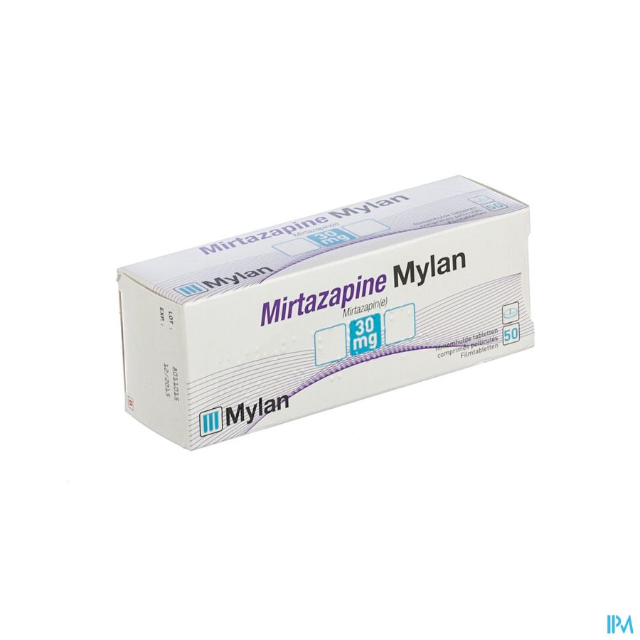 Mirtazapine Viatris 30mg Tabl 50 Mirtazapine Viatris 30mg Tabl 50