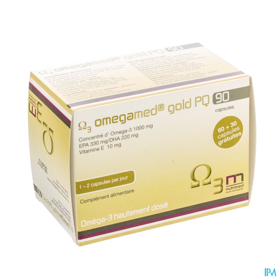 Omegamed Gold Pq Caps 90 Omegamed Gold Pq Caps 90