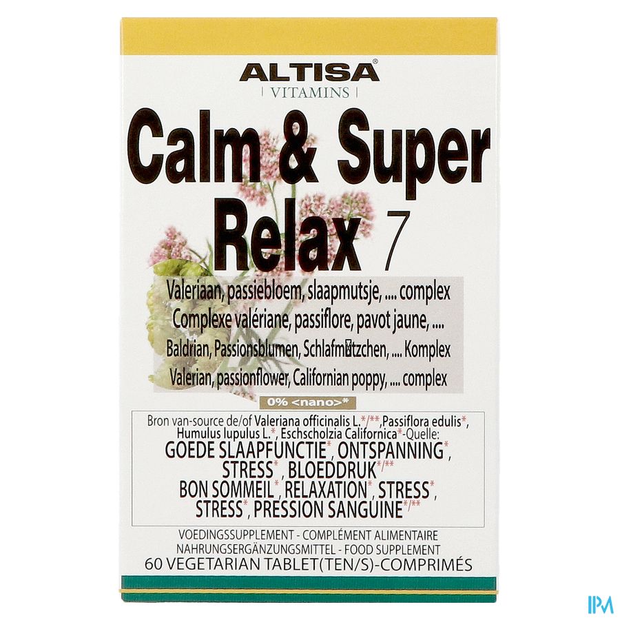 ALTISA CALM & SUPER RELAX 7 60 COMP 1