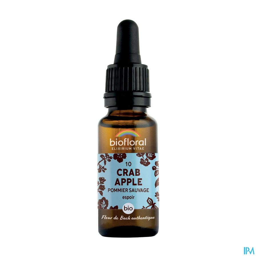 Biofloral Bachbloesem 10 Crab Apple Bio 20ml Biofloral Bachbloesem 10 Crab Apple Bio 20ml