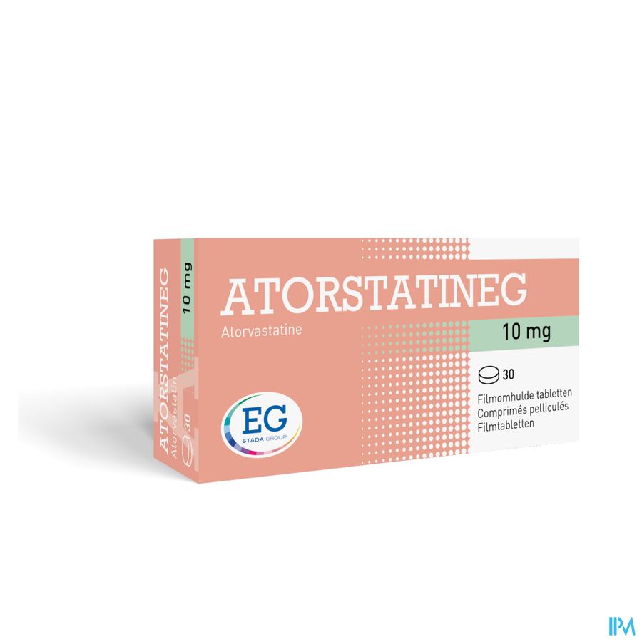 Atorstatineg 10Mg Filmomh Tabl  30 Atorstatineg 10Mg Filmomh Tabl  30