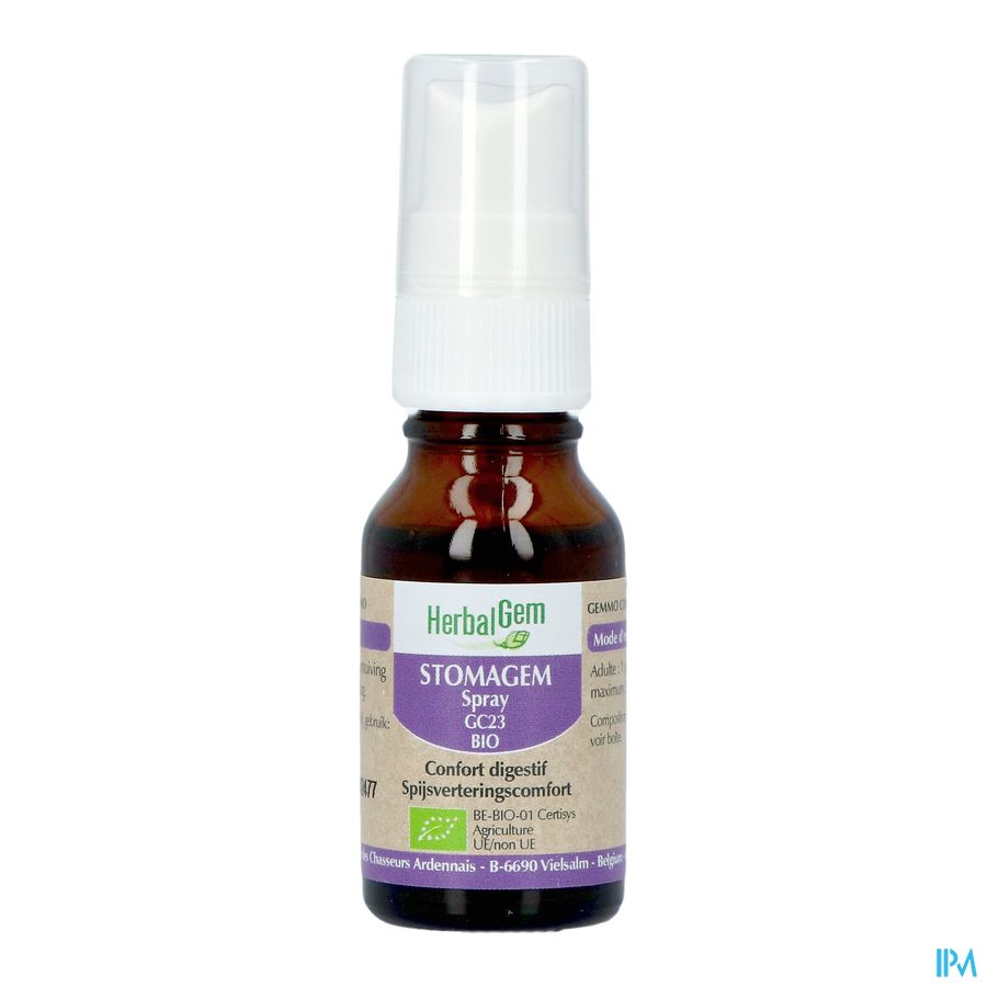 Herbalgem Stomagem Spray Bio 15ml 8