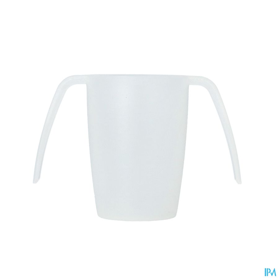 Beker 2 Handvatten Ergoplus Transp 250ml Advys