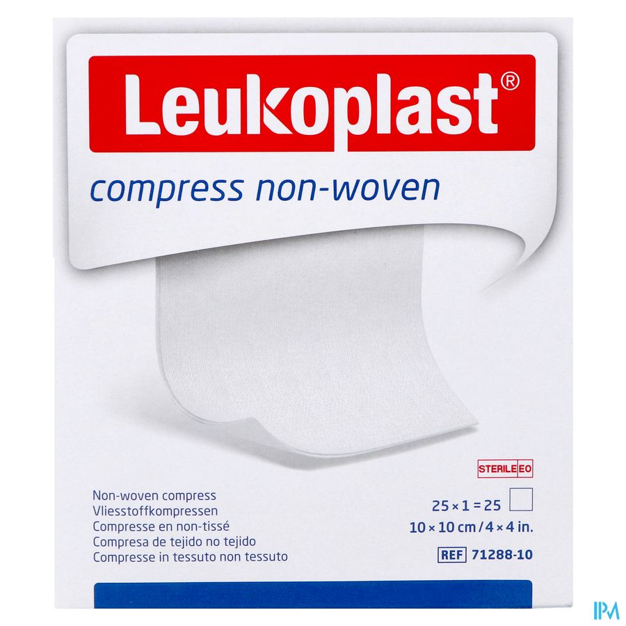 Leukoplast Compress N/woven St. 10cmx10cm 25 1