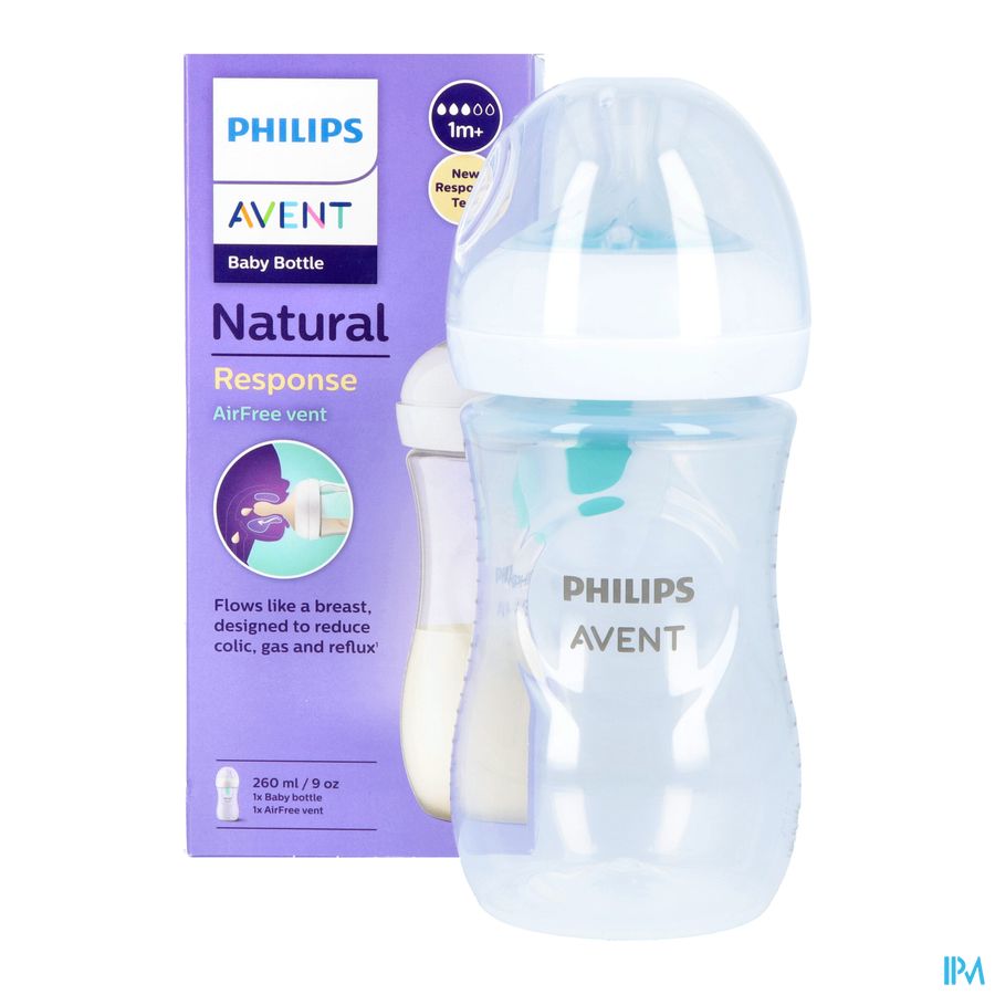 Philips Avent Natural 3.0 Airfree Zuigfles 260ml 5